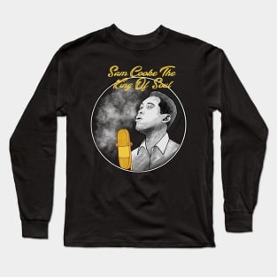 Sam Cooke The King Of Soul Long Sleeve T-Shirt